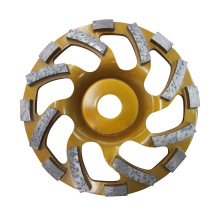 150 мм ПРО. Качественный турбо-бетонный алмазный шлифовальный круг